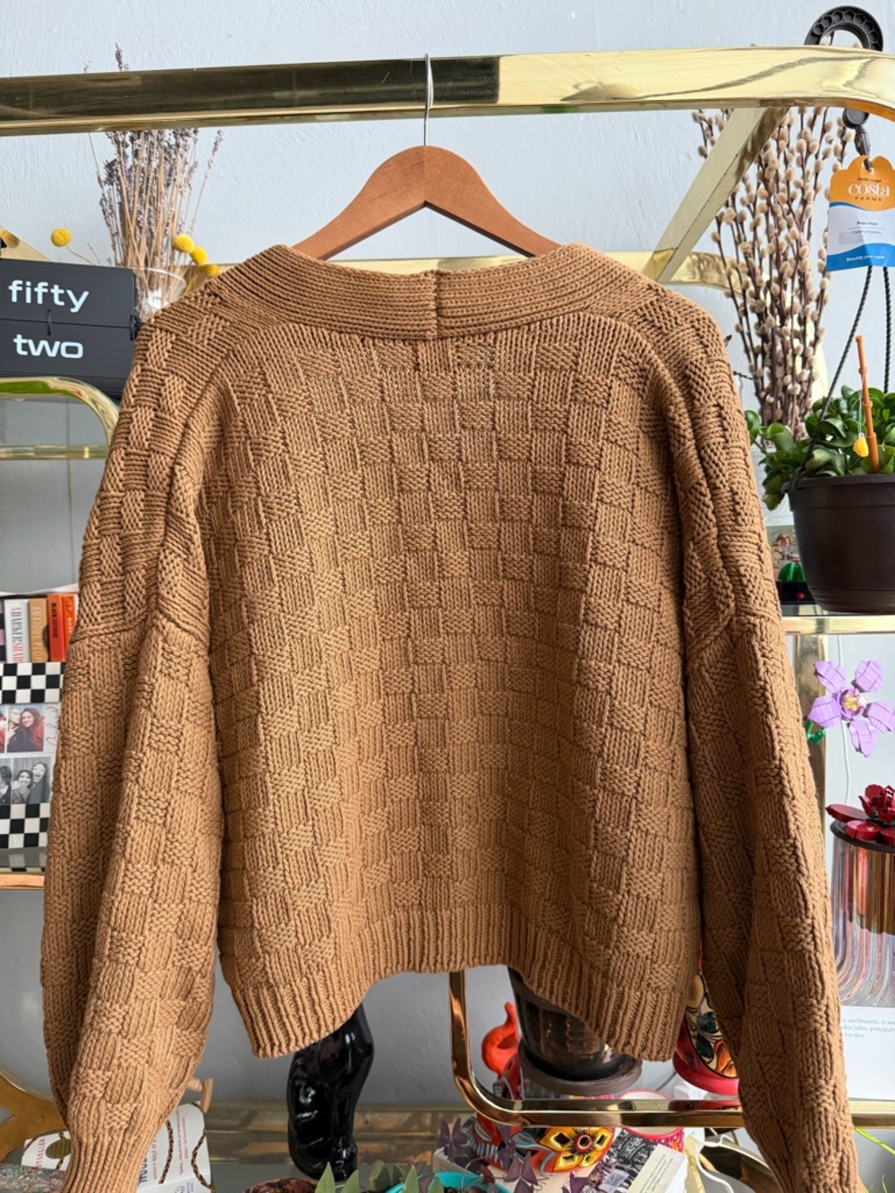 Babaà No 3 Cardigan in Sukkari - Picture 3 of 3
